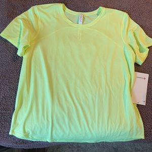 Lululemon High Neck Running and Training Tshirt